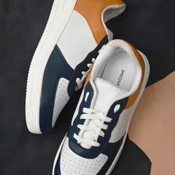 Provogue Men Blue Colourblocked Sneakers-picture-30