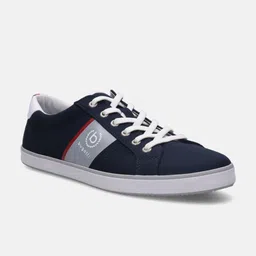 Bugatti Albert Dark Blue Canvas Sneakers-picture-18