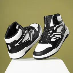 Red Tape Men Printed PU High-Top Sneakers-picture-28