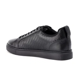 RARE RABBIT Men Rapso Textured Leather Sneakers image 5