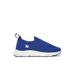 Bubblegummers Boys Textured Contrast Sole Slip-On Sneakers image 2