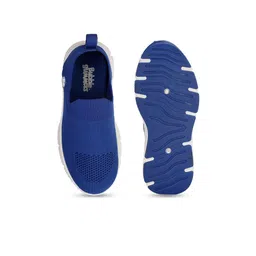 Bubblegummers Boys Textured Contrast Sole Slip-On Sneakers image 4