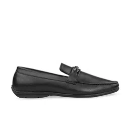 bacca bucci Men Black PU Slip-On Sneakers image 2