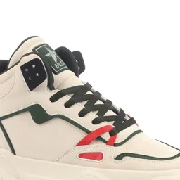 FAUSTO Men PU Colourblocked Sneakers image 4