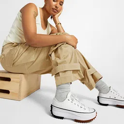 Converse Unisex Run Star Hike Canvas Platform Low Top Sneakers image 5