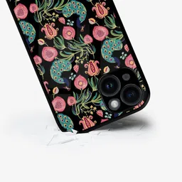 macmerise Floral Printed iPhone 15 Back Case Mobile Accessories-picture-42