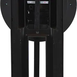 Attractionz SilverToned and White Analogue Contemporary Wall Clock Core image 4