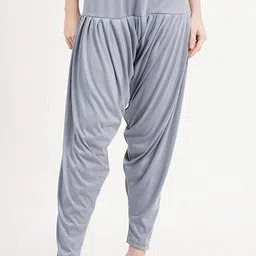 queenscode Viscose Rayon Solid Patiala image 1