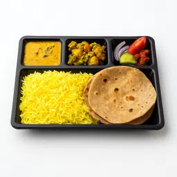 pearlcraft Plastic 4-in-1 Rectangular Dinner Plate 12 Inch | Compartment Plate for Meals Dinner Plate-picture-18