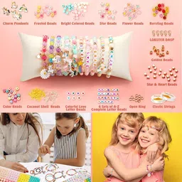 wigano Unicorn Bracelet Making Kit for Girls DIY Jewelry kit Model Building Kit image 2