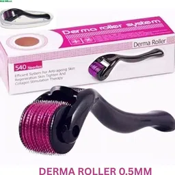 prajhomeandkitchen Derma Roller 0.5mm For Hair Growth Supports Smooth And Strong Hair-picture-16