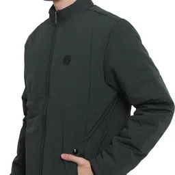 ad & av Men Solid Quilted Jacket image 3