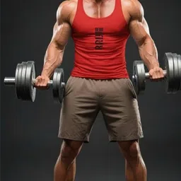 furrr GYM PRINTED VEST Men Vest image 5