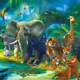 zrintly 91 cm Kids Room (Posters-36Inch X 24Inch) Self Adhesive Sticker-picture-24