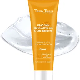 Teen Teen Dead Skin Exfoliating Gel & Tan Removal, Brightening & Whitening, Orange & Vit-C-Glow,-picture-43