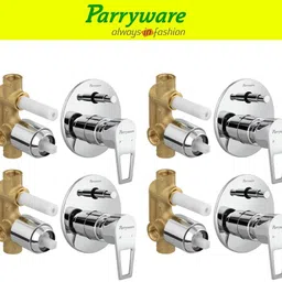 parryware Espirion concealed Diverter Body with Concealed Upper Part set of 4 pic 399 Faucet Set-picture-17