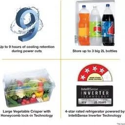 whirlpool 184 L Direct Cool Single Door 2 Star Refrigerator image 4