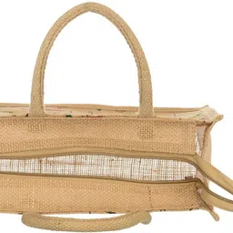 sainik's Combo Excise Jute Bags Eco Friendly Code FK-10 Set of 3 Pcs Pack of 3 Grocery Bags image 5