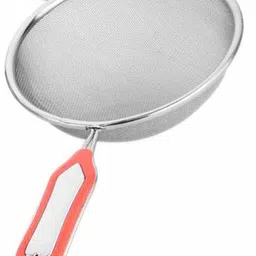 Stainless Steel Soup and Juice Strainer Deep Frying Basket-image-2