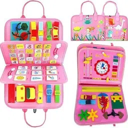 sovexa Kids Montessori Board | Sensory Busy Toy for Fine Motor Skills image 2