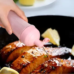 YELONA Pink 4 Pieces Squeeze Ketchup Bottles image 3