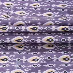 Alina decor Purple & White Digital Printed Table Runner image 4