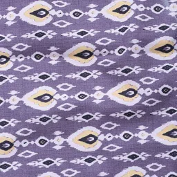 Alina decor Purple & White Digital Printed Table Runner image 5