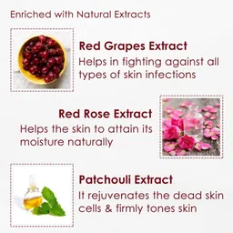 nutriglow WINE FACIAL KIT 250 g image 4