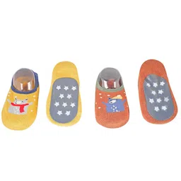 Baby Moo Infants Kids Pack Of 2 Patterned Shoe Liners image 5