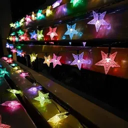 kingdom 14 Led 3.5 Meter Star Shape String Light for Diwali, Christmas & Home Decoration Candle-picture-27