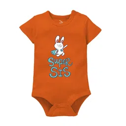 Zeezeezoo Infants Super Sis Printed Cotton Bodysuit-image-75
