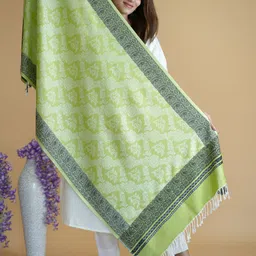 STSHAWLS Acrylic Self Design Women Shawl-picture-44