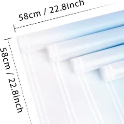geekarts Flower Bouquet White Border Waterproof Korean Style 10 pcs Plastic Gift Wrapper image 2