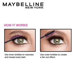 Maybelline New York Lash Sensational Full Fan Effect Waterproof Mascara - Black image 2