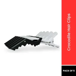Bronson Professional Crocodile Hair Clips - 5 Pcs ( Color May Vary) image 1