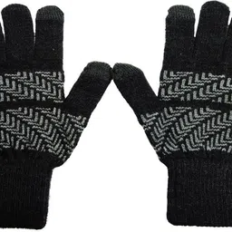 warmzone Self Design Winter Men Gloves-picture-22