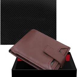 Men Casual, Evening/Party, Formal Maroon Artificial Leather Wallet-image-34