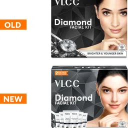 vlcc Diamond Facial Kit - Skin purifying with Parlour Glow. 60 g image 2