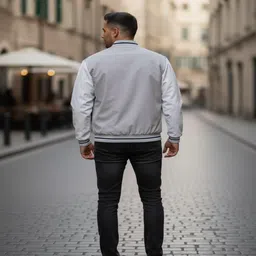 maykr Men Colorblock Bomber Jacket image 3