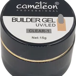 cl2 cameleon LED/UV Clear Builder Gel for Quick Building Nail Extension For Professionals only image 3