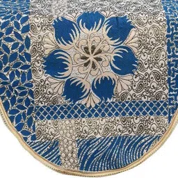 nendle Polyester Floral 3+1+1 Seater Sofa Cover image 3