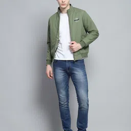 monte carlo Men Solid Casual Jacket image 5