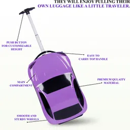 polo class Small Cabin Suitcase (18 inch) 4 Wheels - rideon bag grey blue - Grey, Blue image 5