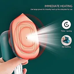 zeroplus Handheld Micro Steam Iron, Dry & Wet Wrinkles Removing Iron - 15 Years Warranty 25 W Steam Iron image 5