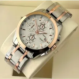 paltinum Premium Stainless Steel Analog Watch for Men Analog Watch - For Men Men’s Luxury Two-Tone Watch-picture-37