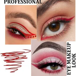 lemixco 24H LONG LASTING MATTE EYE MAKEUP RED KAJAL image 3