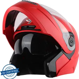 steelbird SBA-7 Wings ISI Certified Flip-Up for Men and Women Motorbike Helmet-picture-18
