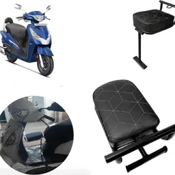 auto pearl Folding Baby Seat Compatible with Hero-Destini-125 Single Bike Seat Cover For Hero Destini 125-picture-11