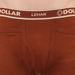 Pack of 5 Dollar Lehar Mens Combed Cotton Trunk - Pack of 5 - Actual Colour May Vary Solid Men Trunk image 4