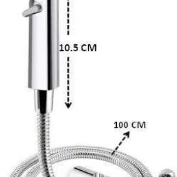 kamal HFT-0933B Health Faucet Nexon (With Stainless Steel Flexible Tube 100 Cm & Wall Hook) Health Faucet image 4